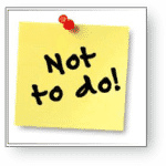 Things you should Not be Doing during an Interview Interview Dont