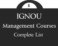 IGNOU-Management-Courses-Complete-List