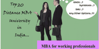 Top Distance MBA Universities in India 2025 Top Distance MBA Universities