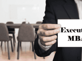 Institutes providing Executive MBA