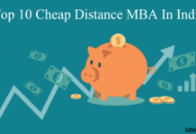 Best Top Cheap Distance MBA in India 2025 Top 10 Cheap Distance MBA in India