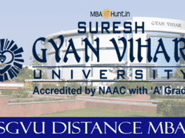 SGVU Distance MBA