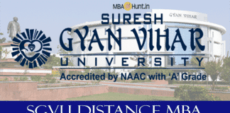 SGVU Distance MBA 2025 Fee, Eligibility, Admission Details SGVU Distance MBA