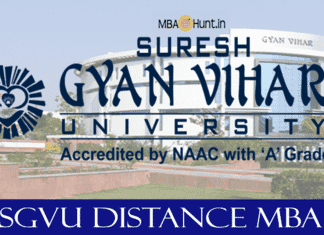 SGVU Distance MBA 2025 Fee, Eligibility, Admission Details SGVU Distance MBA